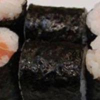 Salmon Roll · Raw fish.