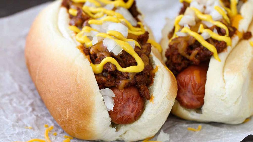 Coney · Options; mustard, ketchup, relish, onion, coney sauce, cheese.
