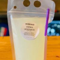 Warehouse Vodka Lemonade (17Oz) · Warehouse Vodka (Locally Sourced in Chicago - 5x Distilled) makes 4 servings over ice...