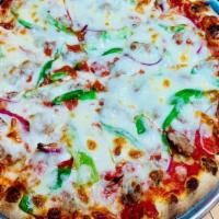 Chicago Classic Pizza · Italian Sausage, Red Onion, Mushroom, Green Pepper.