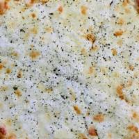 Four Cheese Pizza · Mozzarella, Provolone, Goat Cheese, Fresh Mozzarella, Oregano