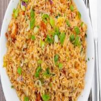 Fried Rice · Steamed rice wok tossed with a choice of veg or chicken or shrimp.