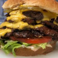 Triple Smashburger · The leap from the Double to the Triple is the most underrated in history. Those who are brav...