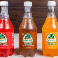 Bottled Mexican Sodas · Most popular Mexican Sodas, such as Jarritos, Sidral and Coca-Cola.