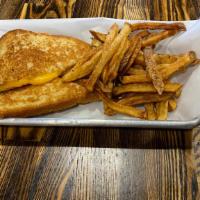 Grilled Cheese · Toasted white bread, American cheese