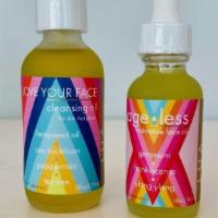 Ageless Oil · Restorative face oil containing geranium, frankincense, ylang ylang