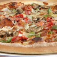 Dan'S Special · Capacolla, Italian sausage, sweet red peppers, green peppers, and onions.