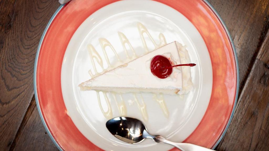 Tres Leches · A sponge cake soaked in a three milk sauce and a touch of brandy.