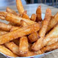 House Seasoned French Fries · Seasoned with our house blend spice and fried to a crisp perfection!