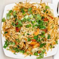 Mixed Wok Noodles (Veg, Egg, Chicken & Shrimp) · Indo Chinese style fried rice cooked in a special pan with a choice of mixed veggies/eggs/ch...
