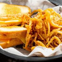 Havarti Grilled Cheese · A mix of American cheese and Havarti cheese. Havarti is a creamy, semi-soft cheese developed...