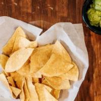 Chips & Guacamole · Chips and Guacamole (hand-made twice daily)
