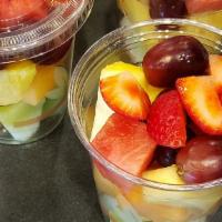 Fresh Fruit Cup · A seasonal fresh fruit cup to compliment your meal.