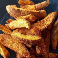 New Cajun Wedge Fries · NEW Cajun Wedge Fries using Fresh-Cut Idaho Potato and Homemade Cajun Seasoning!