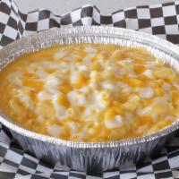 1/2 Pound 4 Cheese Mac & Cheese · Elbow macaroni with aged cheddar sauce.