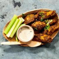 Wings - Dry Rub · Wings with dry rub of fresh ground spices