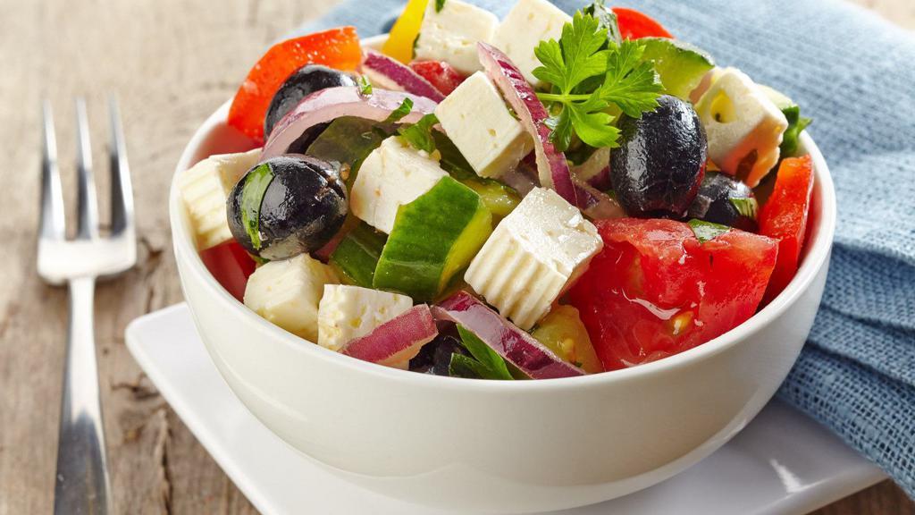 Mediterranean Salad Chop · Mediterranean · Vegan · Greek · Salad