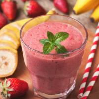 Strawberry & Banana Smoothie · Classic strawberry & banana blend.