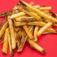 Hand Cut Fries · Freshly cut Idaho potatoes and fried to perfection. Cajun or plain.