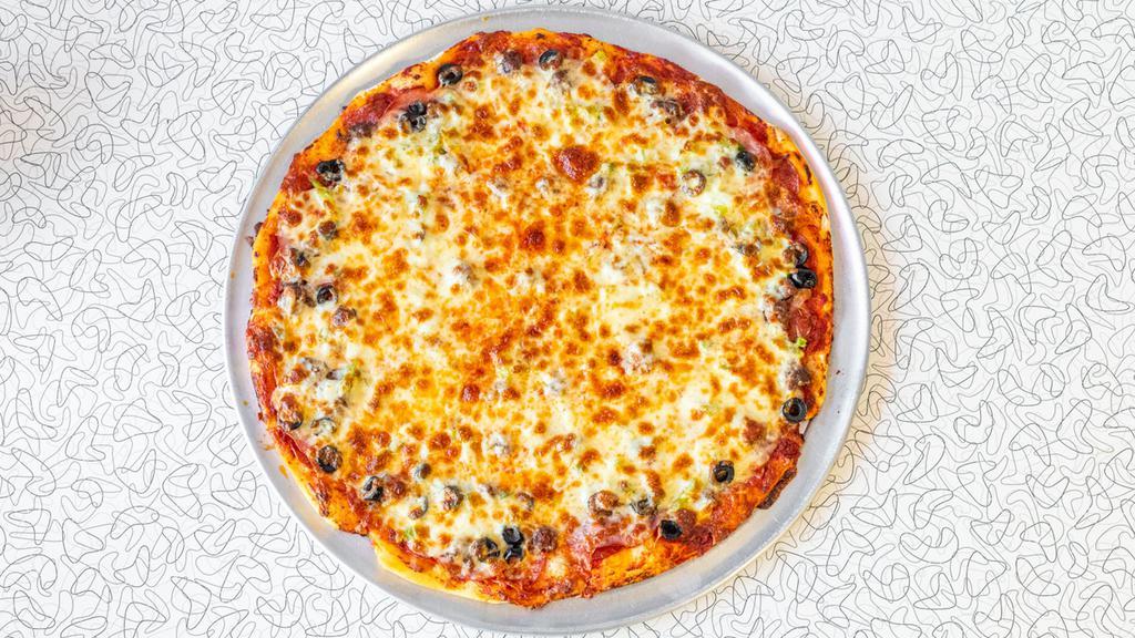 Build Your Own Pizza · Additional toppings for an additional charge.