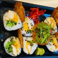 Chicken Cheddar And Broccoli Sushi Roll · If you love chicken cheddar and broccoli casserole then try our version of chicken cheddar a...