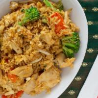 Chef'S Special Fried Rice · Broccoli |carrot| bean sprout|onion Egg| garlic