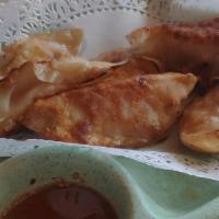 Pan Fried Chicken Dumplings (6) · 