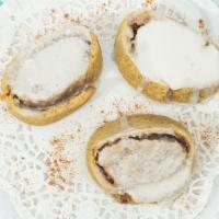 Cinnamon Rolls · This delicious gluten, dairy, yeast-free treat is one of our signature items

It is made up ...