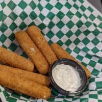 Mozzarella Spears · Served with a side of ranch. We do not have marinara.