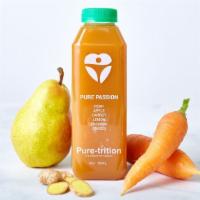 Pure Passion · Red Apple, Carrot, Lemon, Pear, Zucchini.