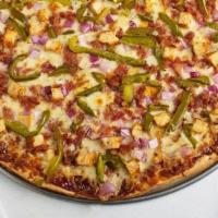 Deluxe Pizza · SAUSAGE-PEPPERONI-MUSHROOMS-GREEN PEPPERS-ONIONS-2L DRINK