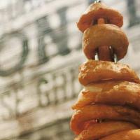 Tower Of Onion Rings · Served with house-made onion ring sauce.