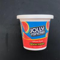 Jolly Rancher Watermelon Cup · Watermelon jolly rancher flavored frozen treat!