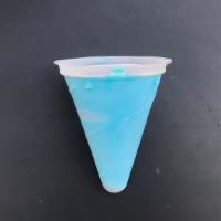 Two-Ball Screwball - Blue Raspberry · Blue raspberry flavored confection with two gumballs inside!