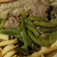 Italian Beef · A little spicier than our roast beef. Hot or sweet peppers. Add cheese for an additional cha...