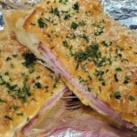 Grill Ham And Cheese On Texas · 