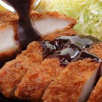 Tonkatsu-炸猪排 · Deep fried Pork chop in Japanese bread crumb