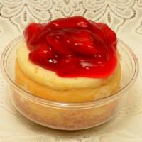 Original Cheesecakes · Our original cheesecakes include cherry-topped, strawberry topped, and plain.