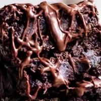 Triple Chocolate Brownies · Rich dark chocolate, Godiva & Cacao