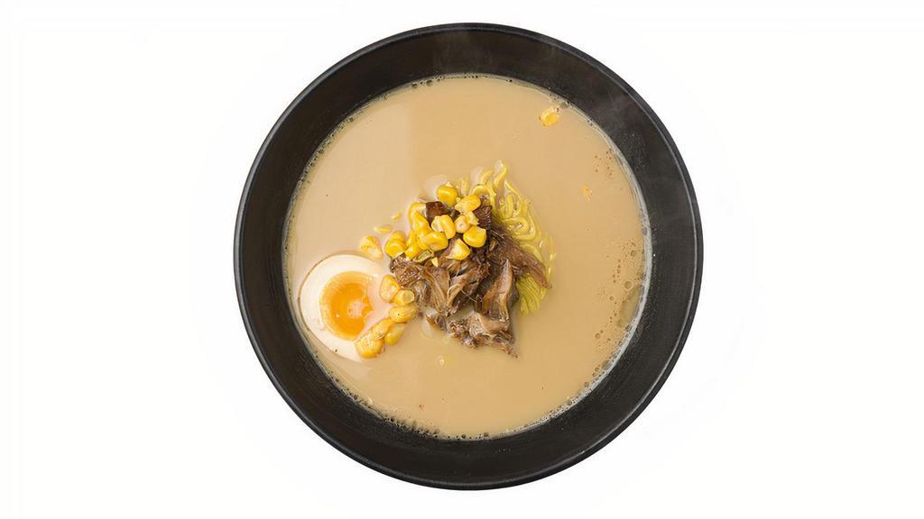 Kids Ramen · Comes with pork, half-boiled egg, and corn/Up to 12 years old