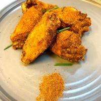 Old Bay Dry Rub Wings · The odds are that you’ve had Old Bay on fish before, but have you ever had it on chicken win...