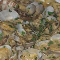 Linguine With Clams · Fresh Clams sauteed in Olive Oil, Garlic, White Wine, Clam Juice, Butter, Fresh Parsley over...