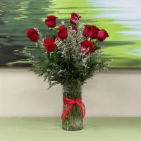 The Perfect Dozen · A dozen red roses are always perfect, always savored.  Hand arranged and delivered in a vase...