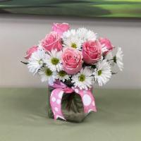 Polka Dots & Posies · Polka dots and posies, they're the perfect pair. Well, at least in this pretty arrangement t...