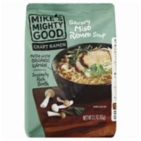 Mike'S Mighty Good Soup Vegetarian Miso Ramen (2.1 Oz) · Certified Organic by QAI. Made with organic noodles. Craft ramen. Insanely rich broth. Craft...