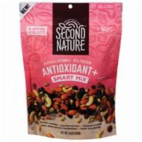 Second Nature Antioxidant Smart Trail Mix (10 Oz) · Second Nature Antioxidant+ Smart Mix is an extraordinary combination of almonds, cashews, cr...
