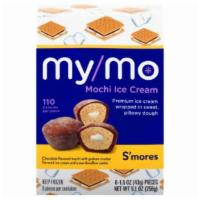 My Mochi S'Mores Mochi Ice Cream (6 Count) · S'mores Mochi Ice Cream features chocolate mochi dough wrapped around premium graham cracker...