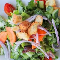 Salad House - Mixed Greens · cucumber, carrot, grape tomato, red onion, brioche croutons