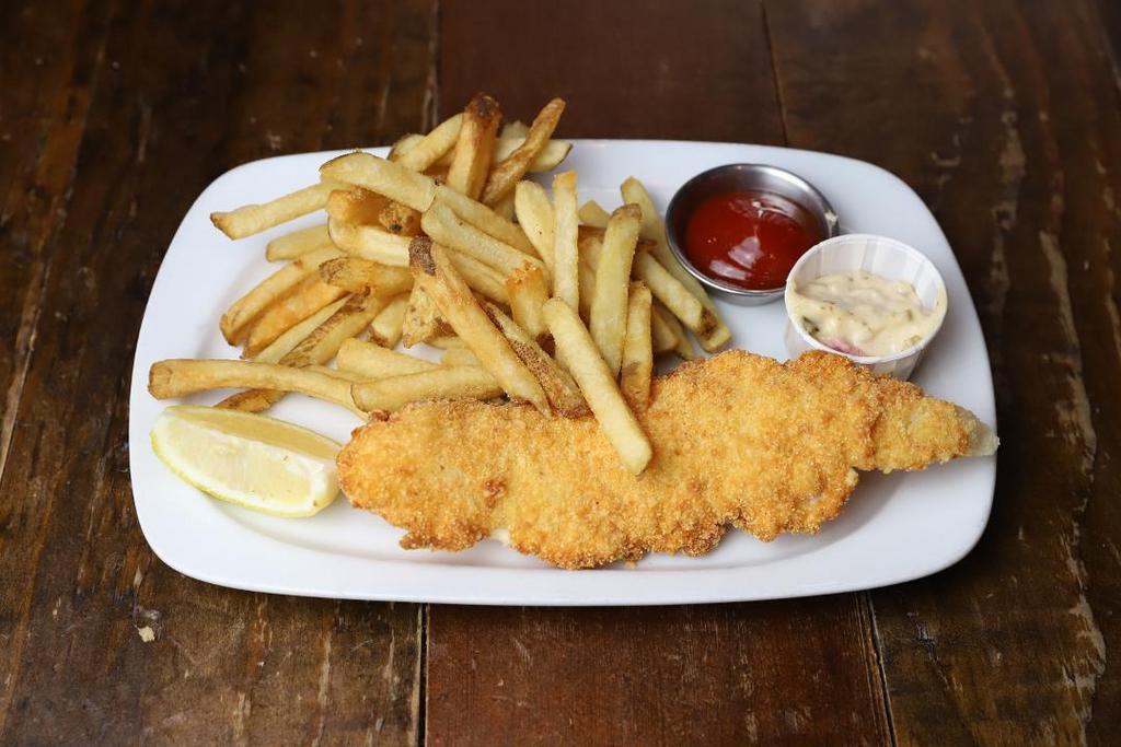 Youngster - Fried Catfish · Fried Catfish Served with choice of natural cut fries or steamed baby green beans