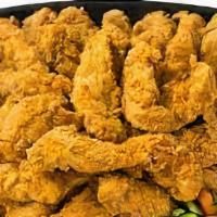 Party Size Chicken Tenders · Your choice of 50 or 100 tenders!